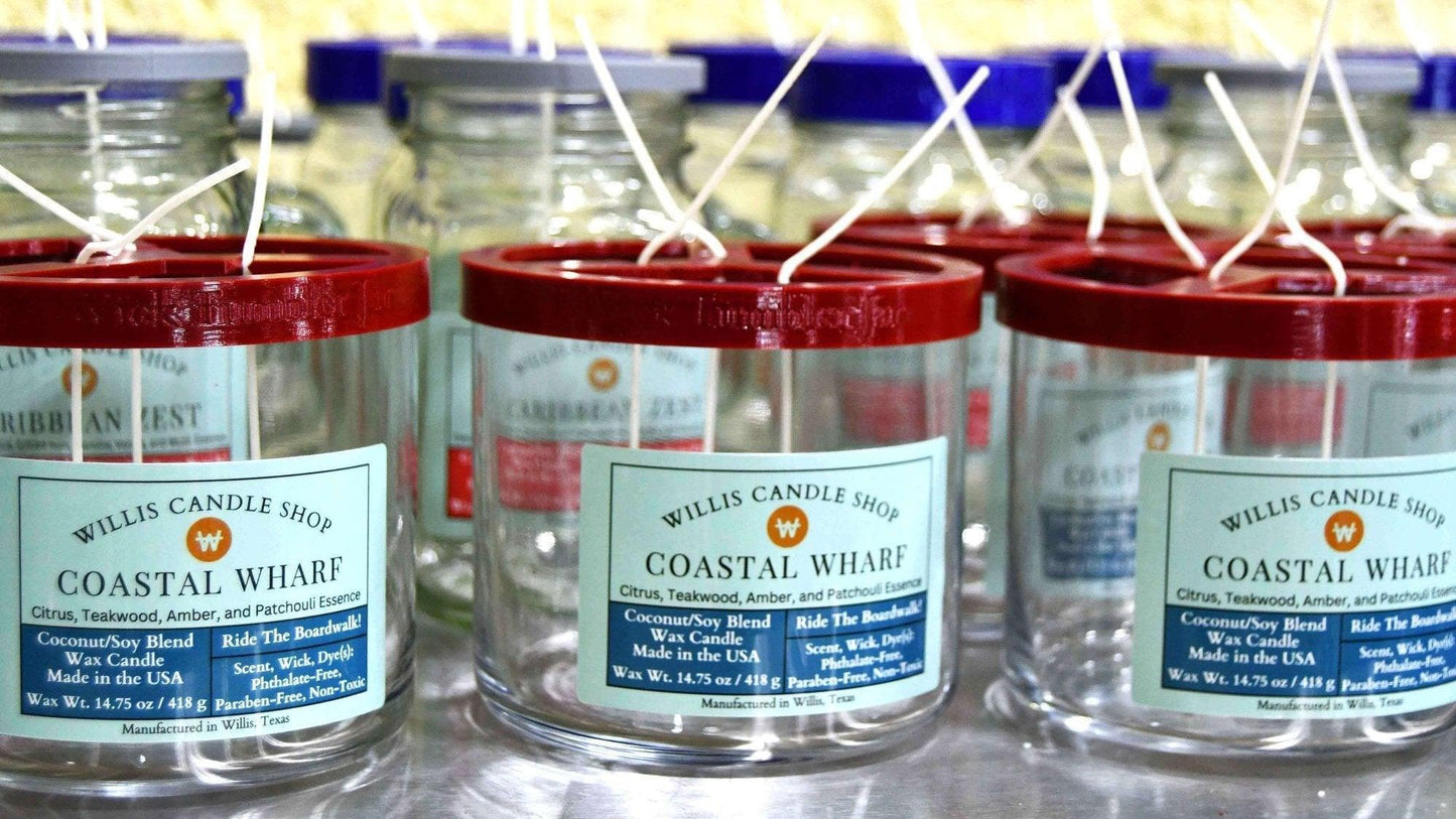 Candle Shop container wicking for scented candles.