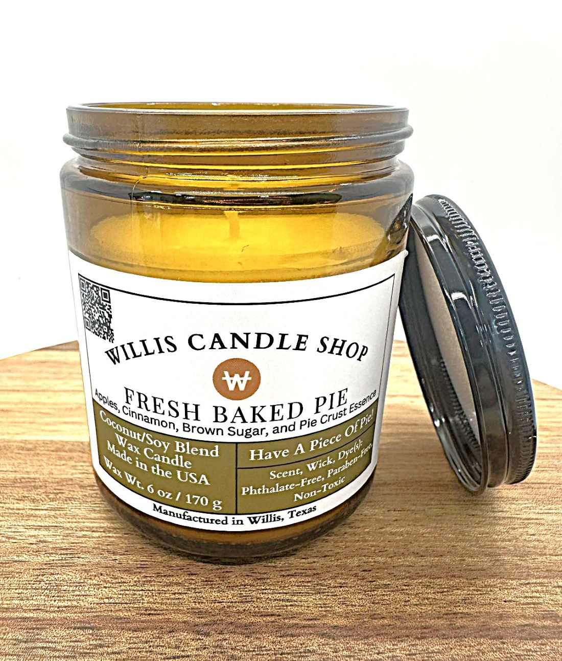 A handcrafted The Aesthetic Resonance of a Zero-Soot Artisan Candle vessel from the Willis Candle Shop.