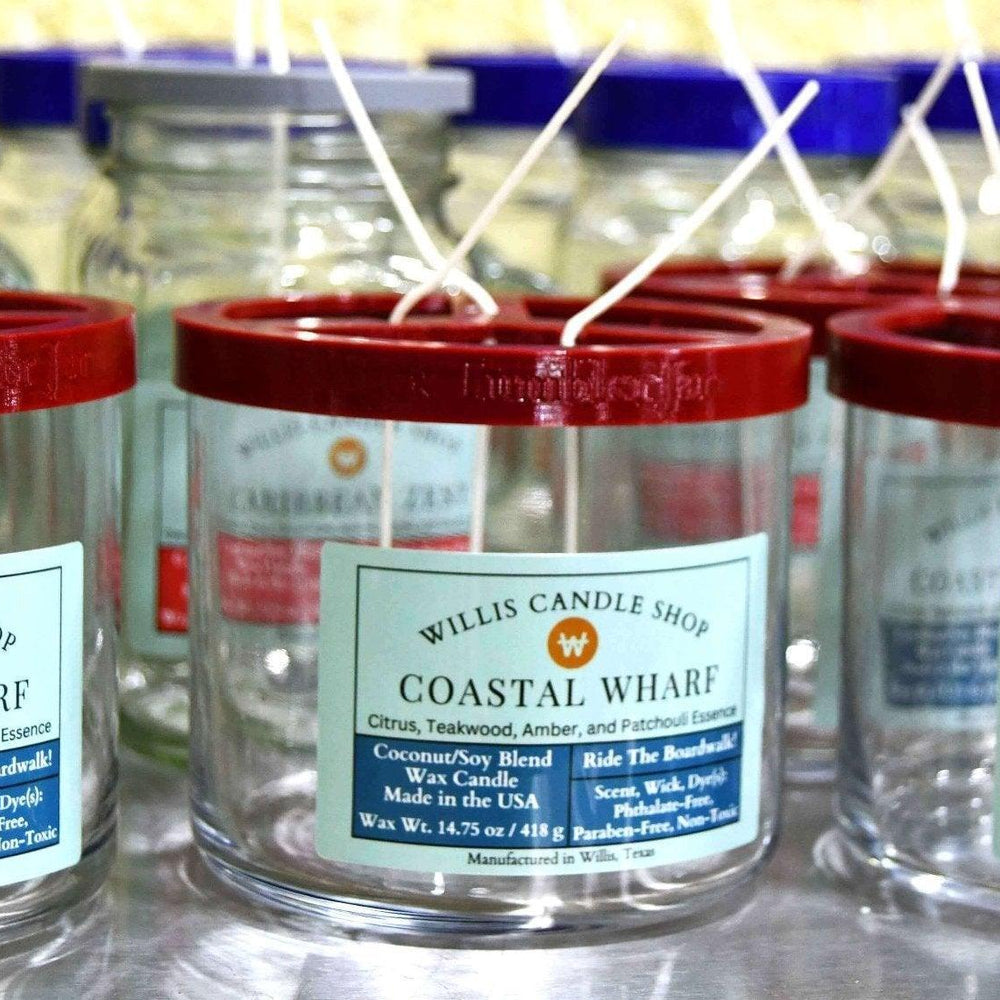 Candle Shop container wicking for scented candles.