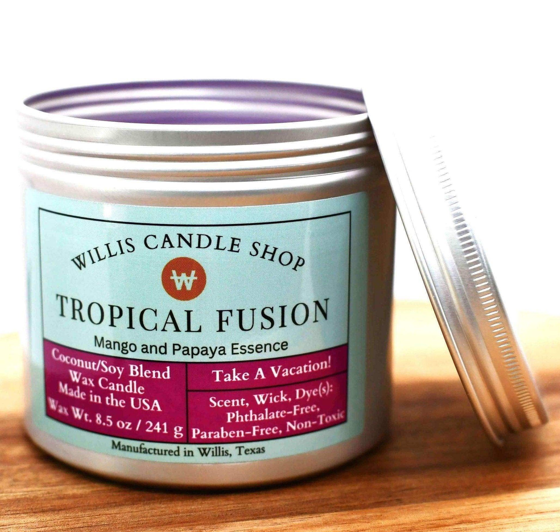 Candle shop with candles made in the  USA in best candle options at Willis Candle Shop.